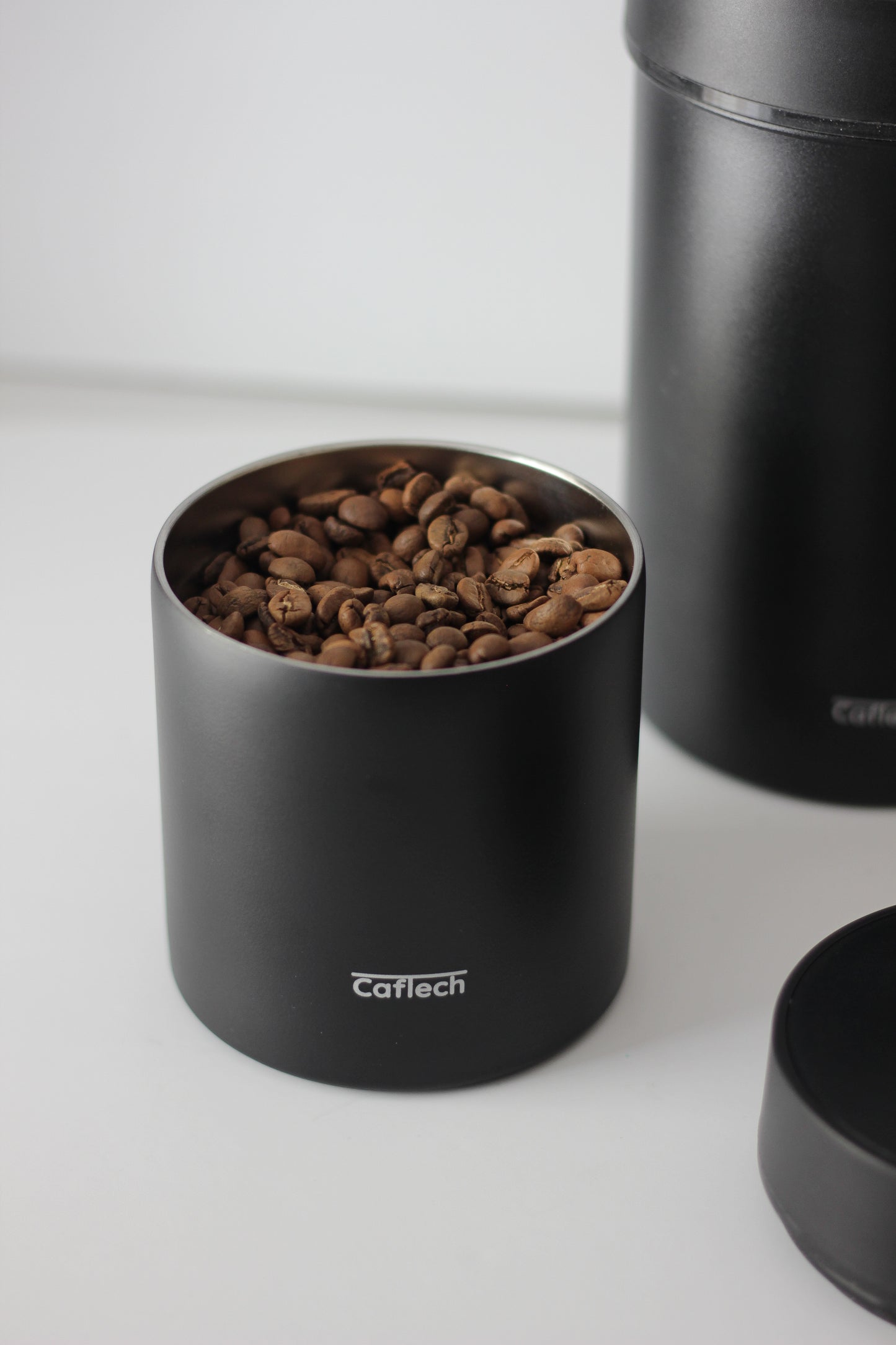 حافظة البن الالكترونية من CAFTECH