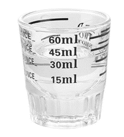 كوب معياري 60 مل