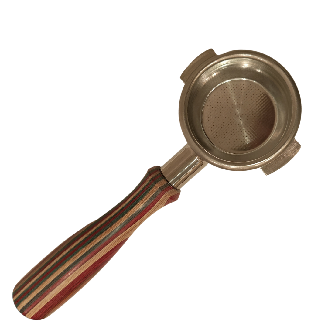 بورتفلتر مكشوف خشبي ملون