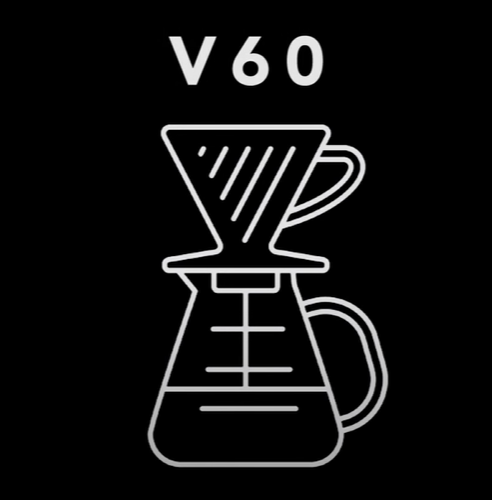 تحضير القهوة بطريقة V60