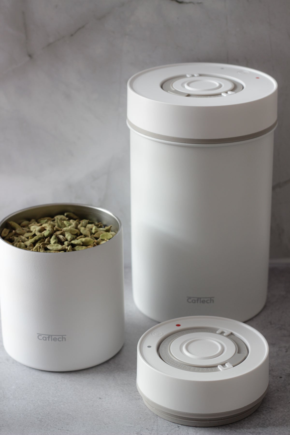 حافظة البن الميكانيكية من CAFTECH