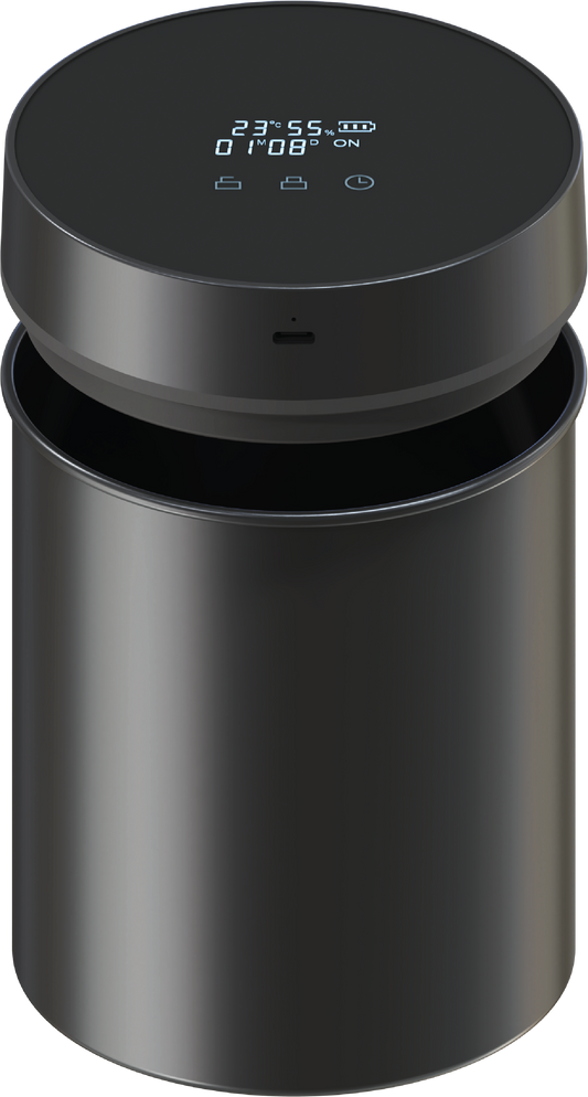 حافظة البن الالكترونية من CAFTECH